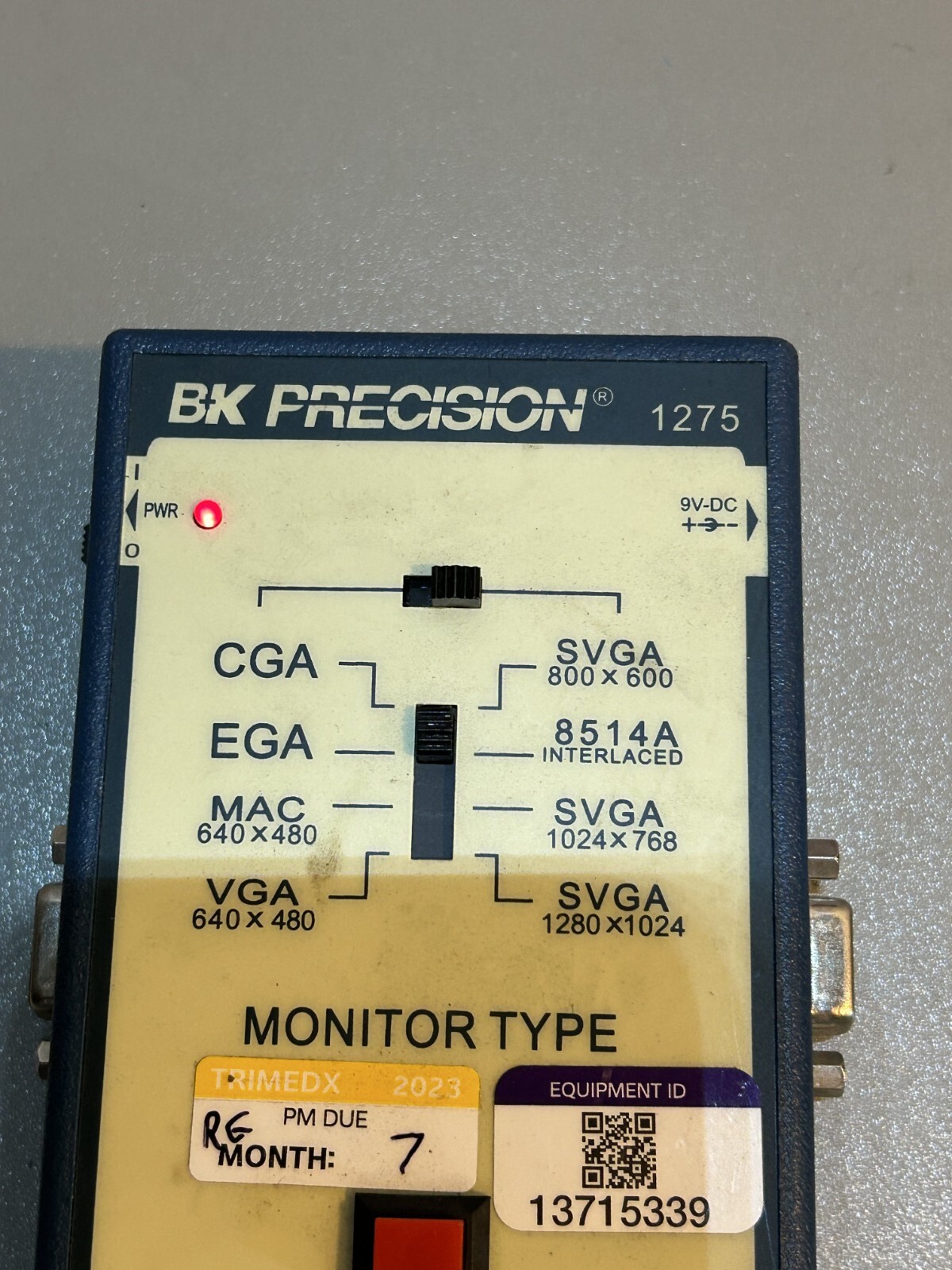 BK Precision 1275 Video Pattern Monitor Tester