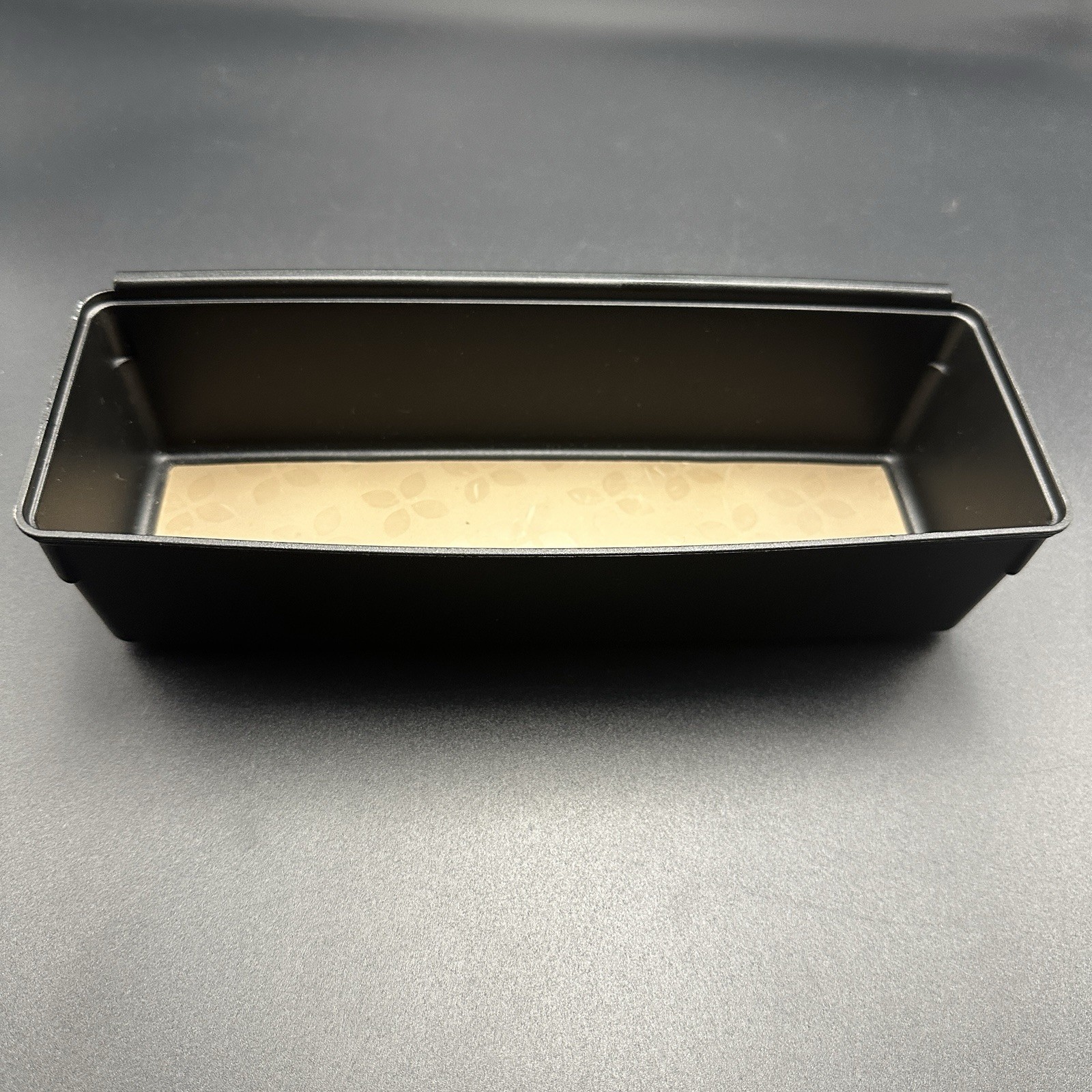 Vintage Rubbermaid Patent Pending Desk Organizer Tray Malaysia Matter Black 9,5”