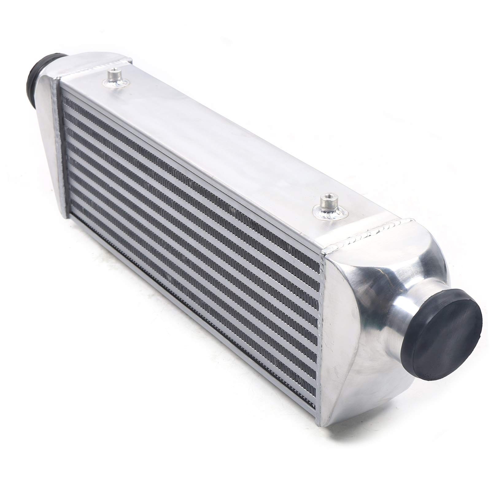 Universal 27x7x4 Aluminum Intercooler 3 Inch Inlet Outlet Turbo Direct Fit