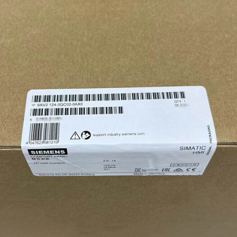 In Box Siemens 6AV2124-0QC02-0AX0 6AV2 124-0QC02-0AX0 Touch Panel Fast Ship