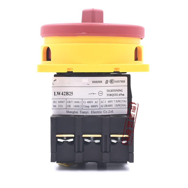 1pc New LW42B25-1016/L 25A load switch On/off switch