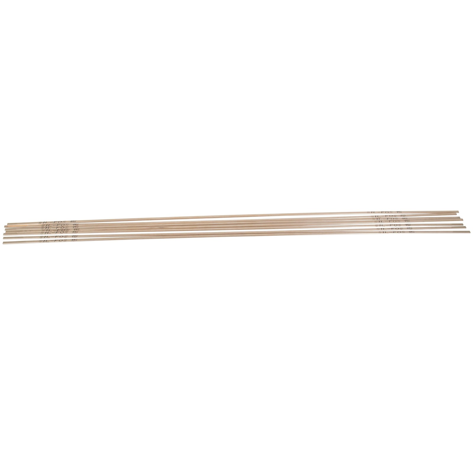 Lucas Barzing Alloys 15% Sil-Fos 15, Silvaloy, .125in x .050in x 20in x 7 Rods