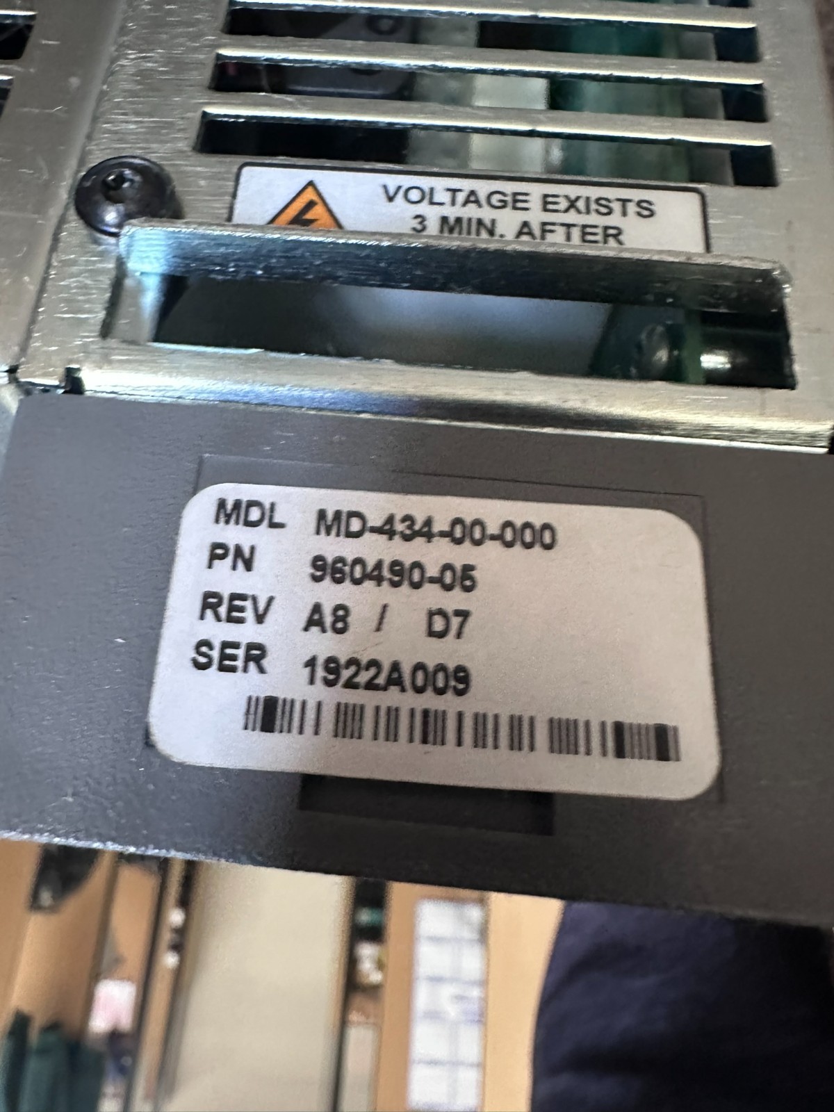 Control Techniques MD-434-00-000