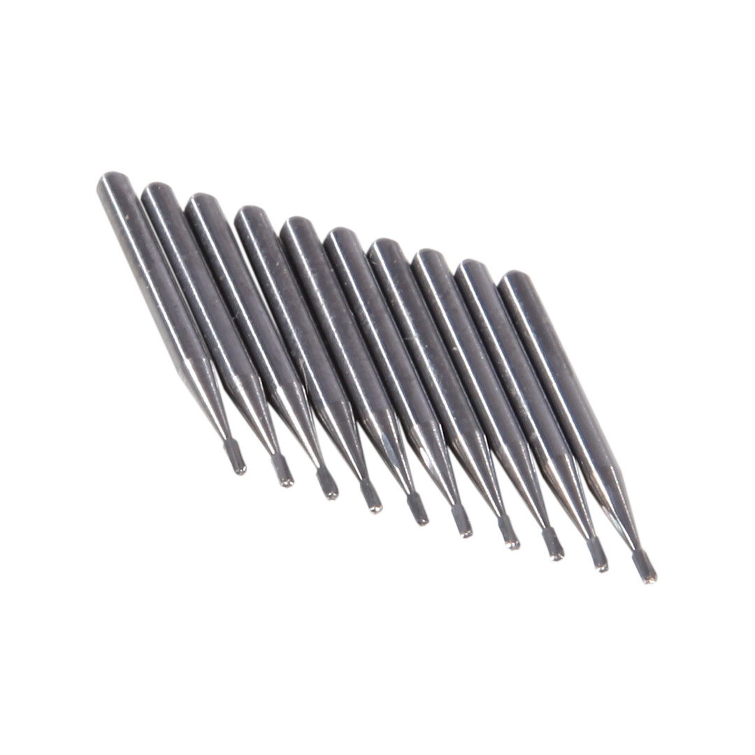 10 Pcs Dental Carbide Burs Pear-Shaped Type High Speed Tungsten Steel Bur FG329