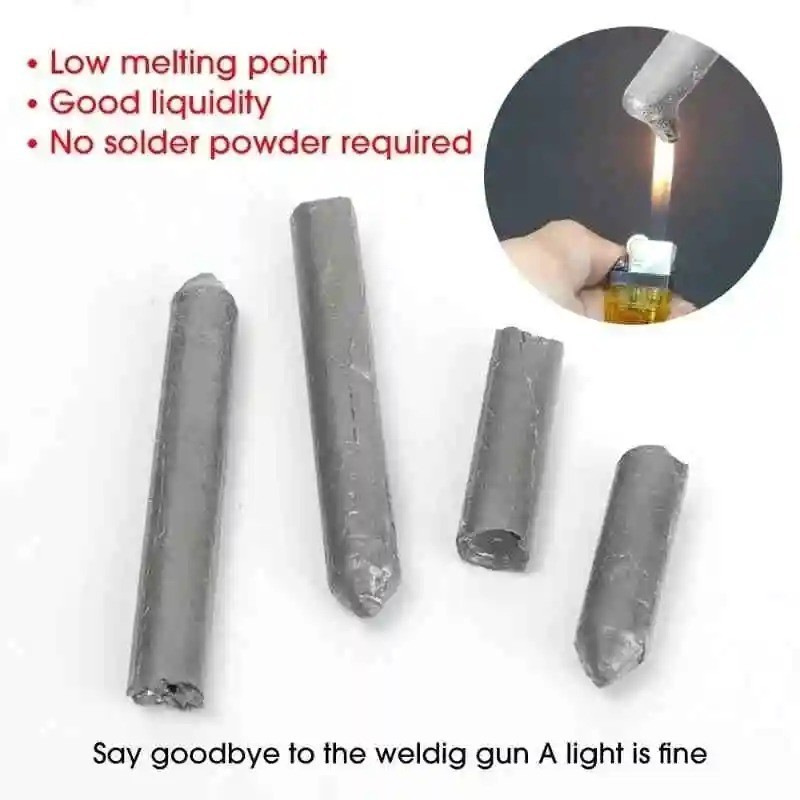 Low Temperature Welding Rods Aluminum Magic Flux Cored Brazing Wire 10pcs