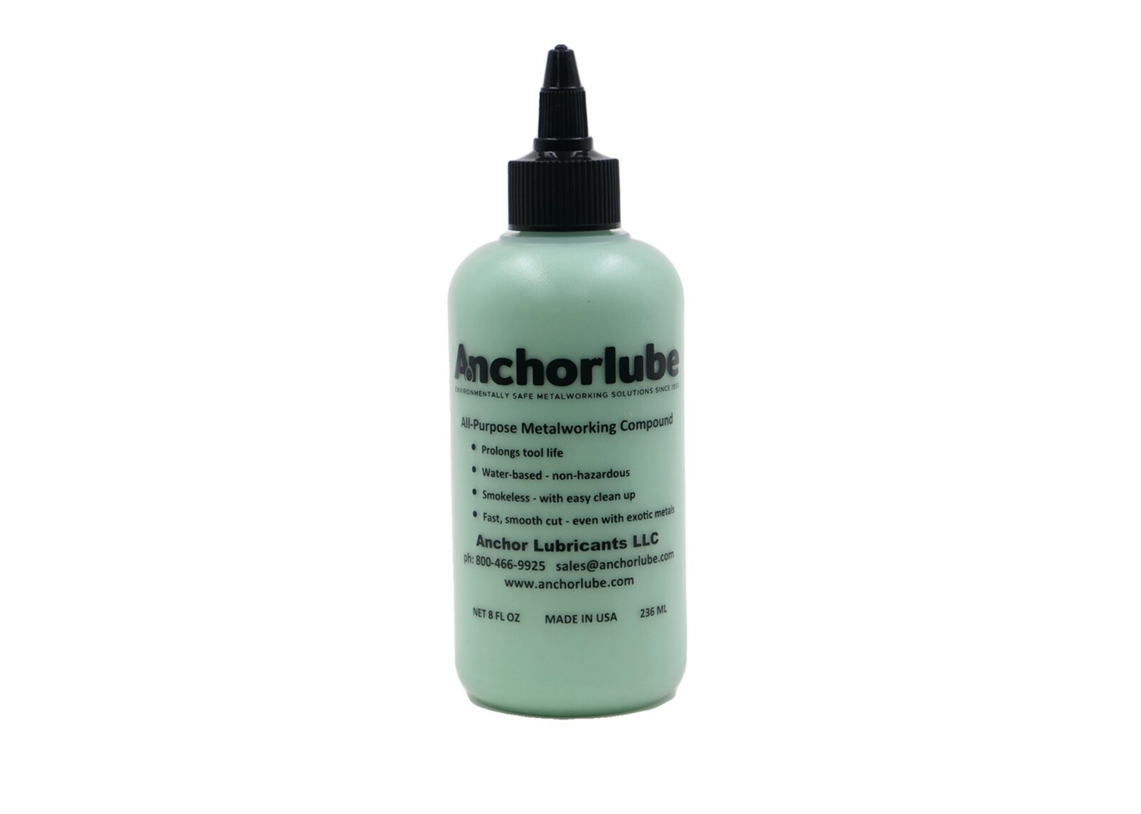 Anchorlube All-Purpose Metalworking Compound 8oz – Water-Based Cutting Fluid