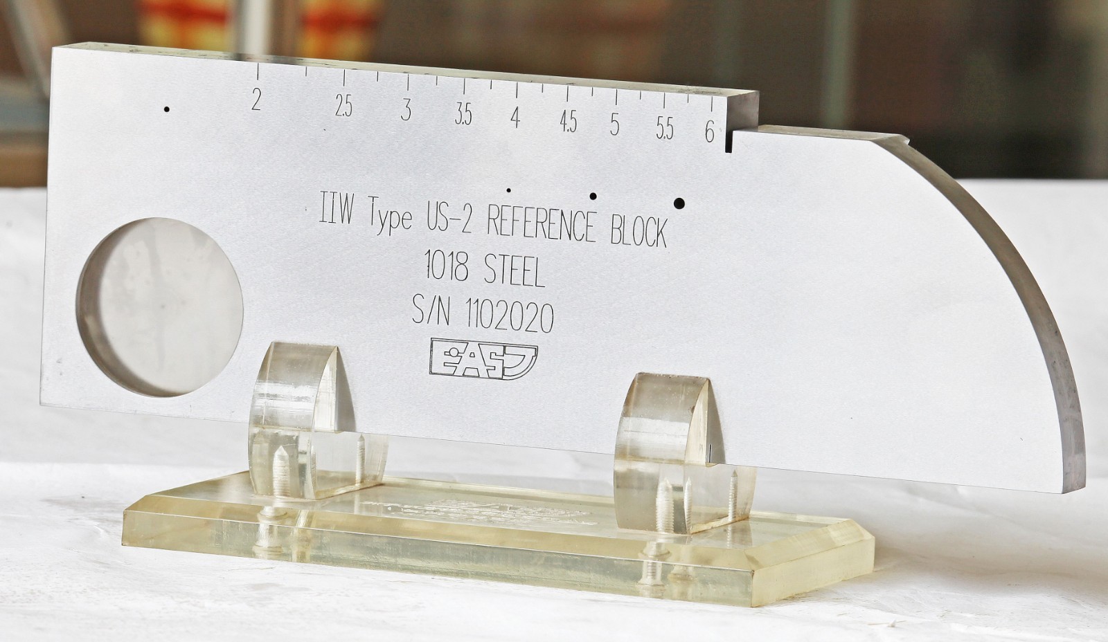 New US Air Force IIW Type 2 UT Calibration Block- Inch Unbranded/Generic