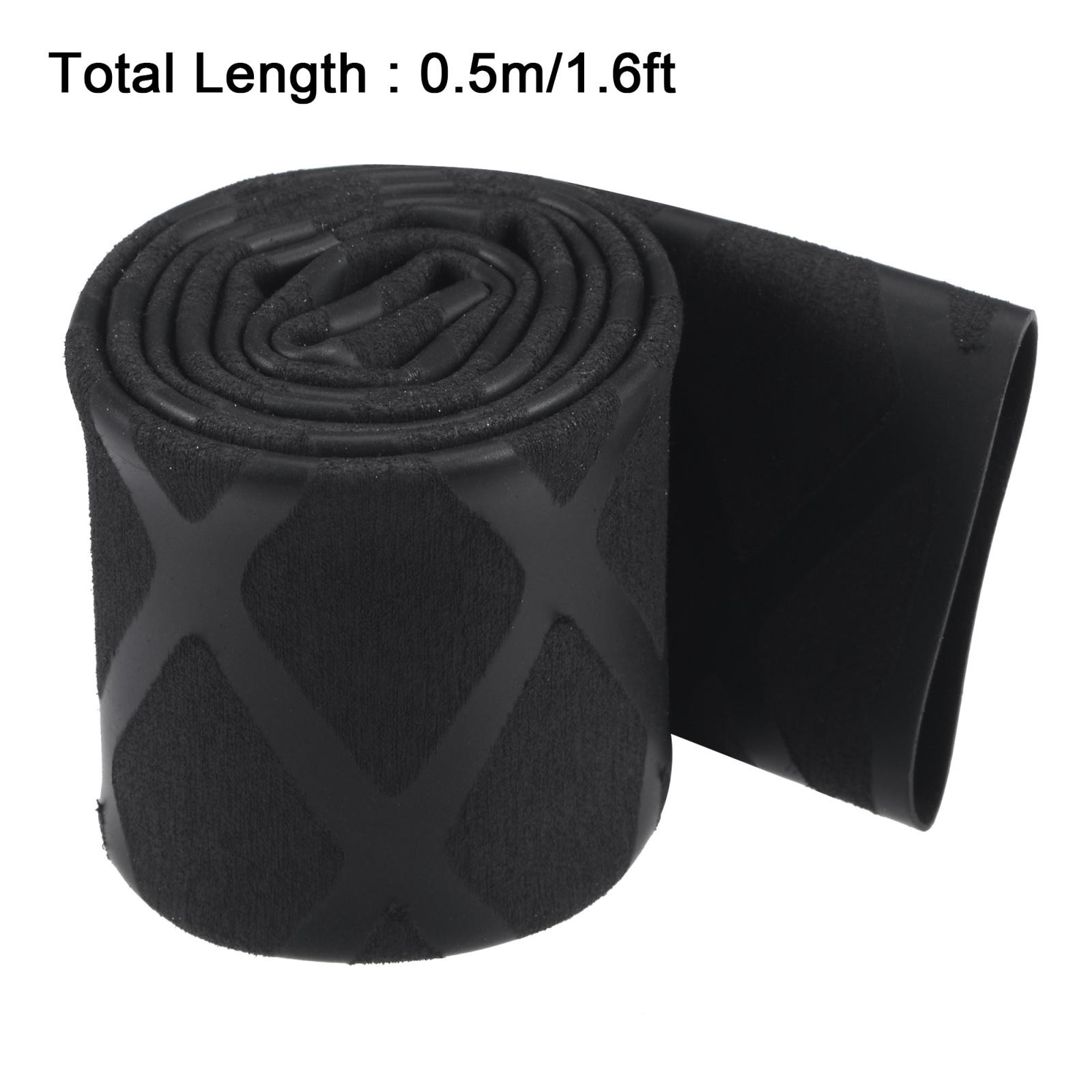 Heat Shrink Wrap Tubing for Rod, 20mm Dia 34mm 1.6ft 1.7:1 Black