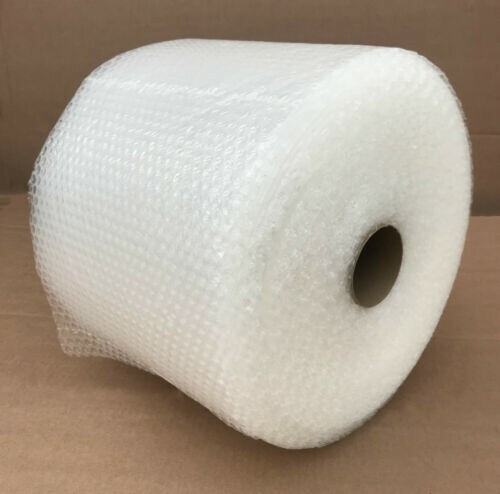 Fan 3/16″x 12″ Small Bubbles Packaging Wrap Perforated 350 ft Moving/Mailing