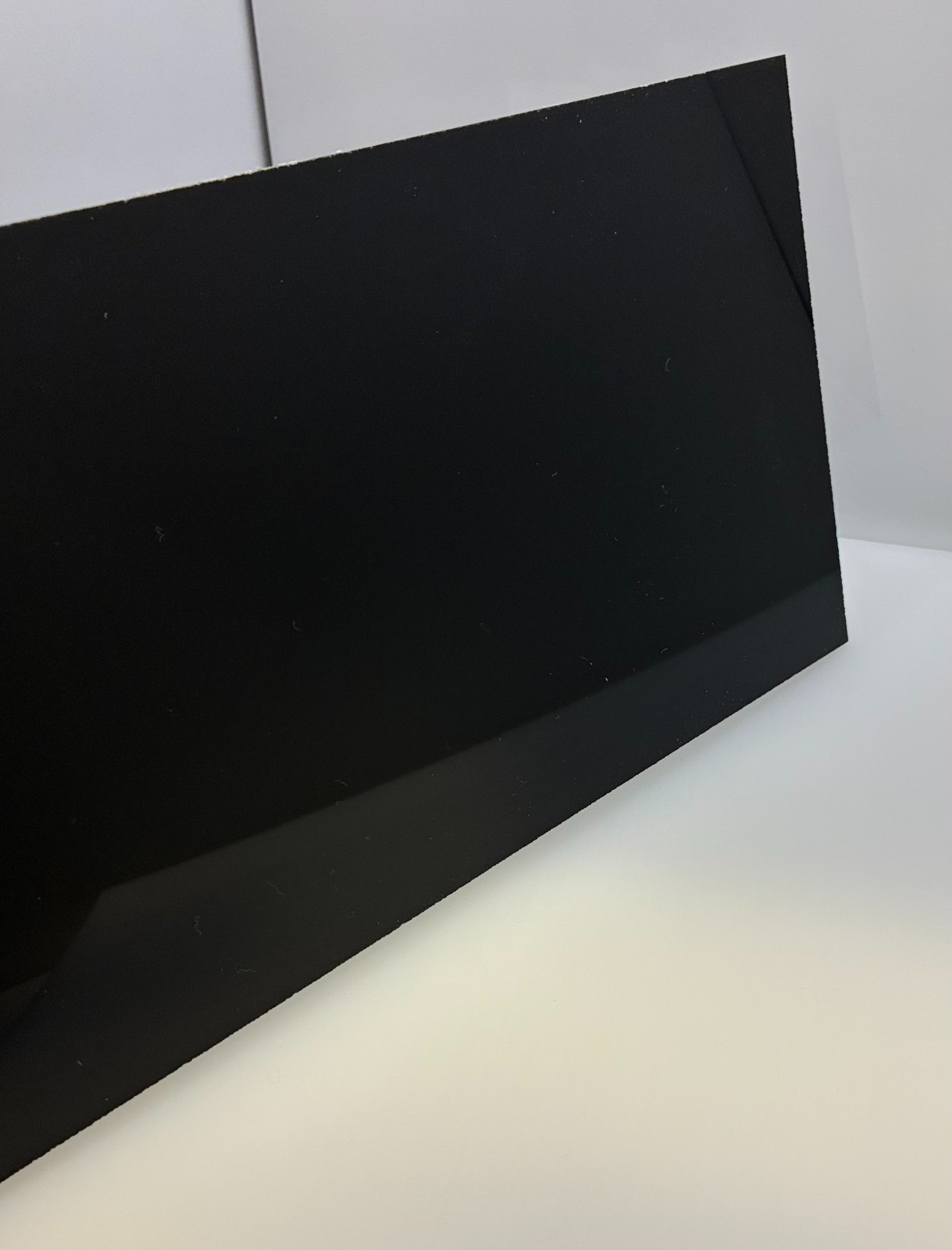BLACK ACRYLIC PLEXIGLASS 3/8″ X 24″ X 48″ PLASTIC SHEET