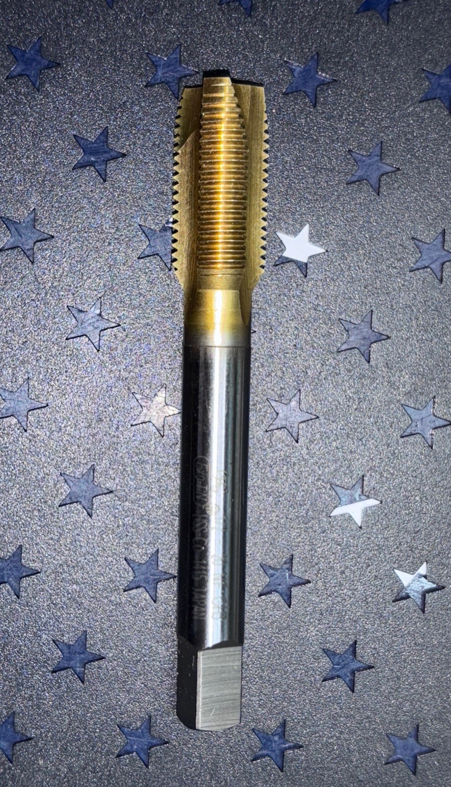 OSG 1/2-20 Spiral Point PLUG Tap HSS-Co GH3 NF 3FL 1/2” 20tpi Exo-TiN