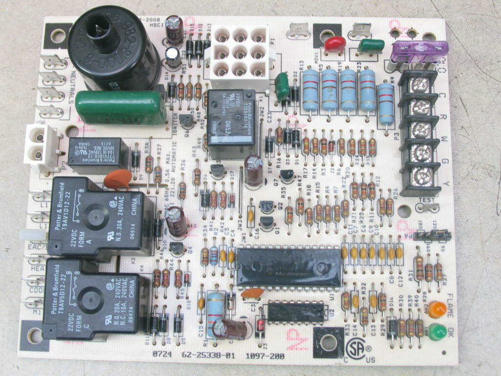 Rheem Ruud 62-25338-01 Control Circuit Board 1097-200