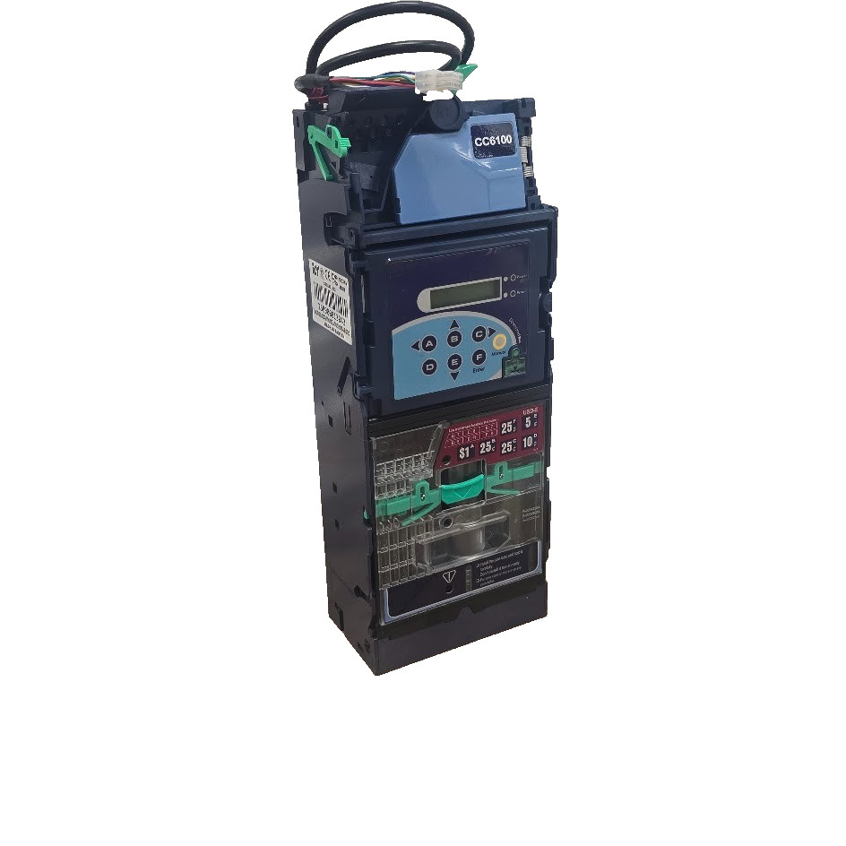 ICT CC6100 Coin Changer Professional Grade Multi-Currency Validator Dispenser