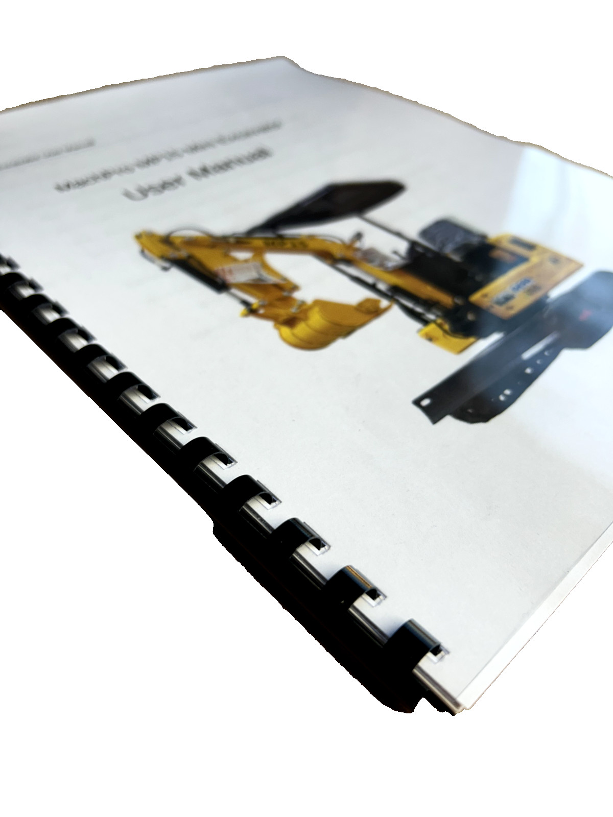 1.5-Ton Mini Excavator Track Hoe MachPro MP15 Operation & Maintenance Manual