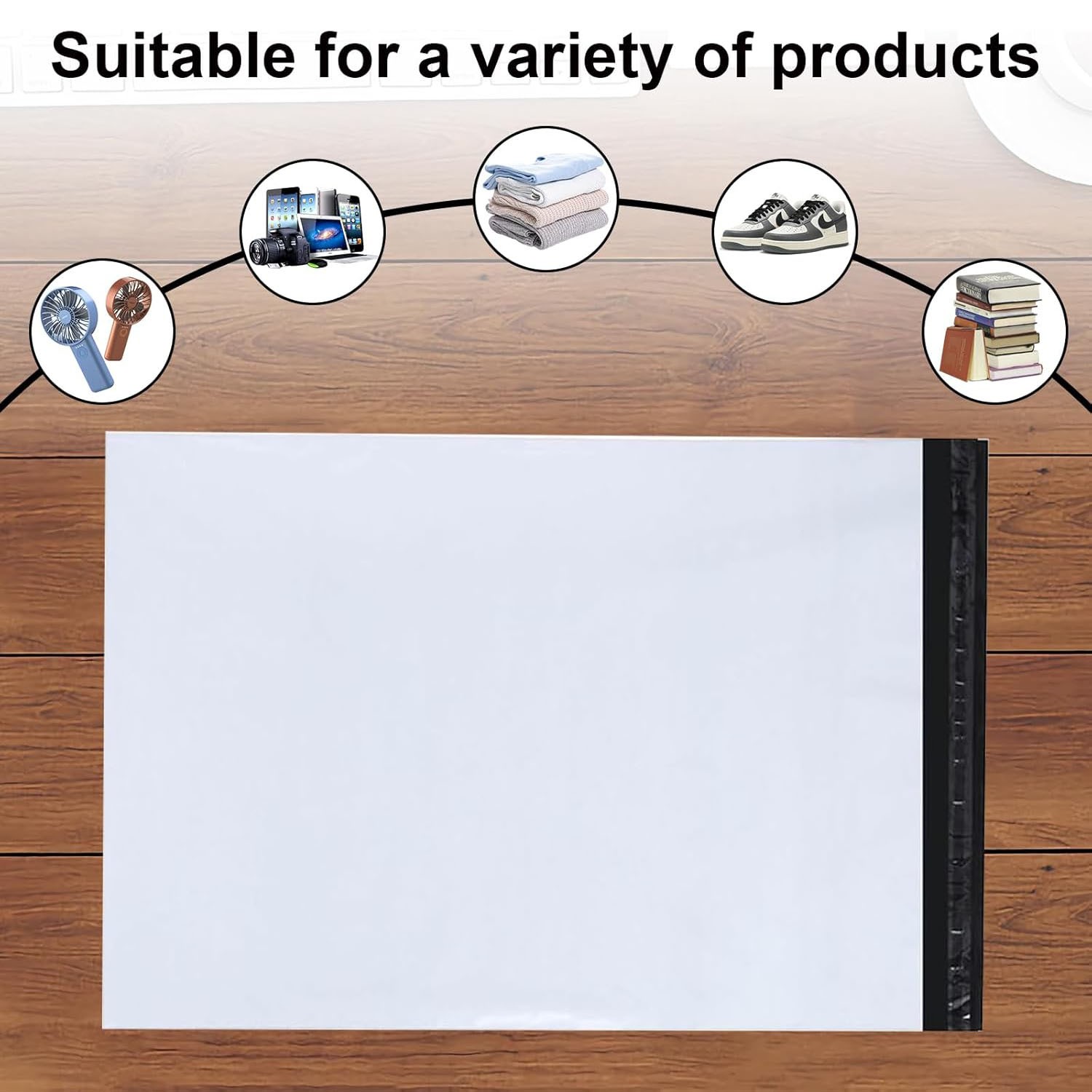 100-1000 14″ x 17″ Poly Mailers Envelopes Plastic Mailing Shipping Bags 2.5 MIL