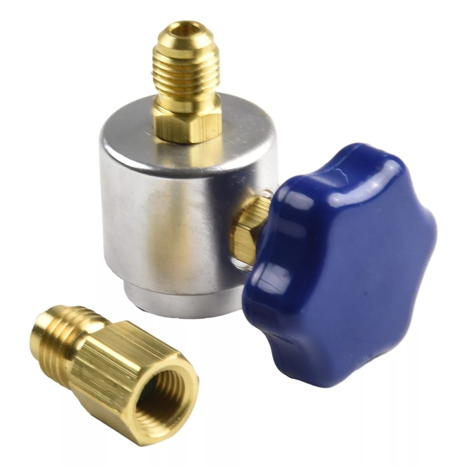 Self Sealing R134A Can Tap Valve Dispenser For A/C Charging Hose AD01 Convertor