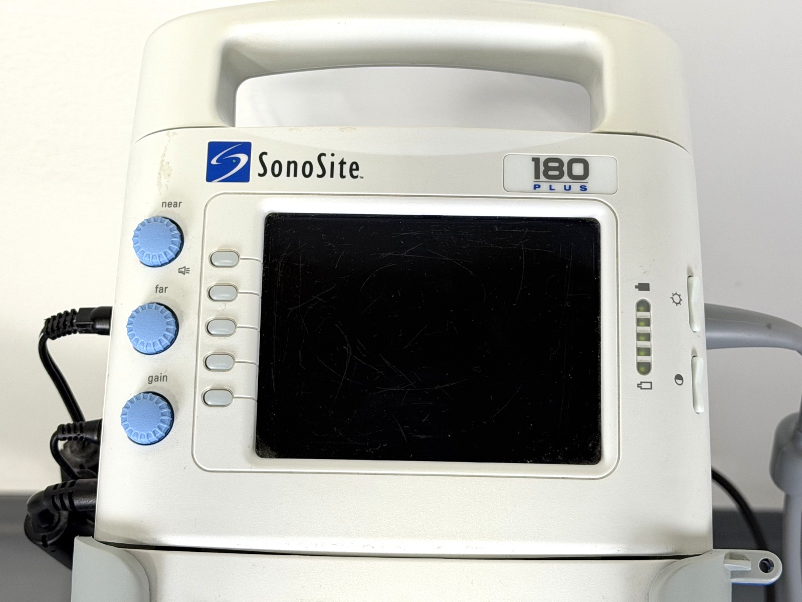 Sonosite 180 Plus Portable Ultrasound Machine w 2 probes