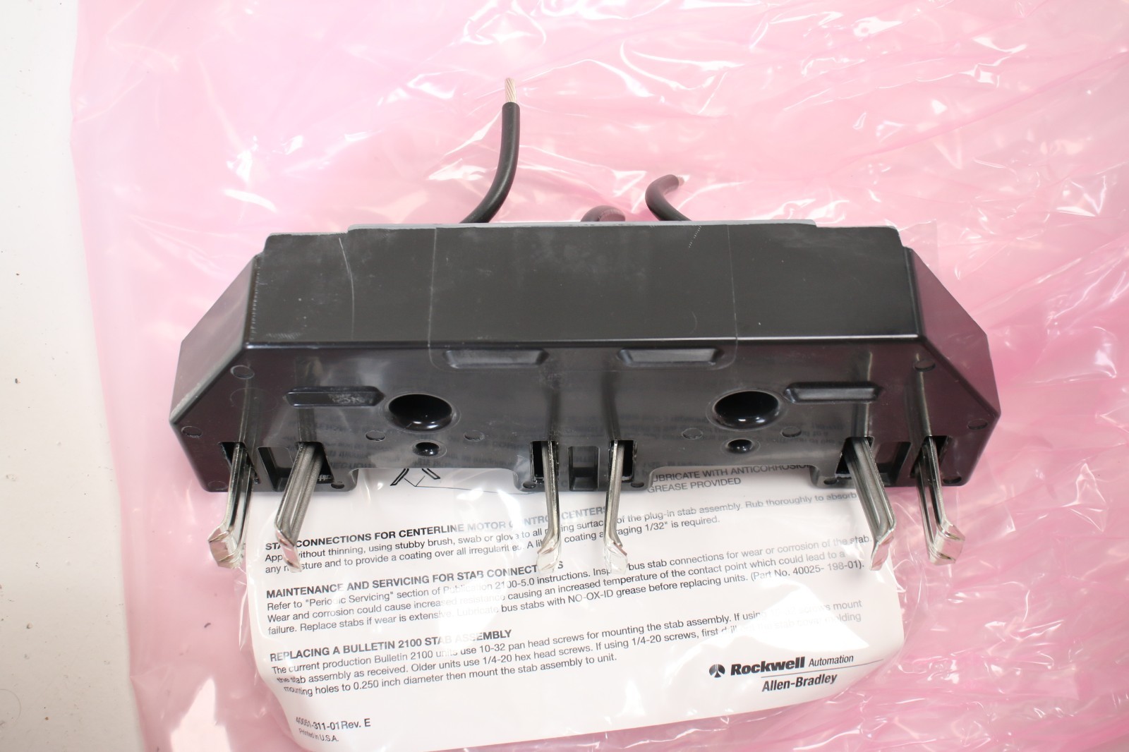 Allen Bradley Rockwell Automation Stab Unit 40120-410-01