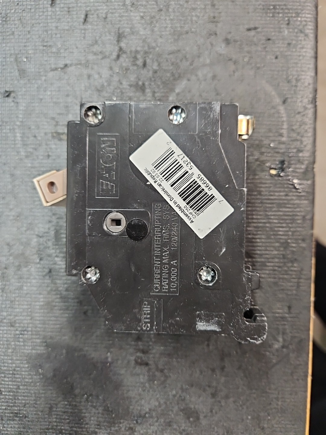 Eaton Cutler Hammer CHF250 CH250 CH250CS 50 Amp 2 Pole