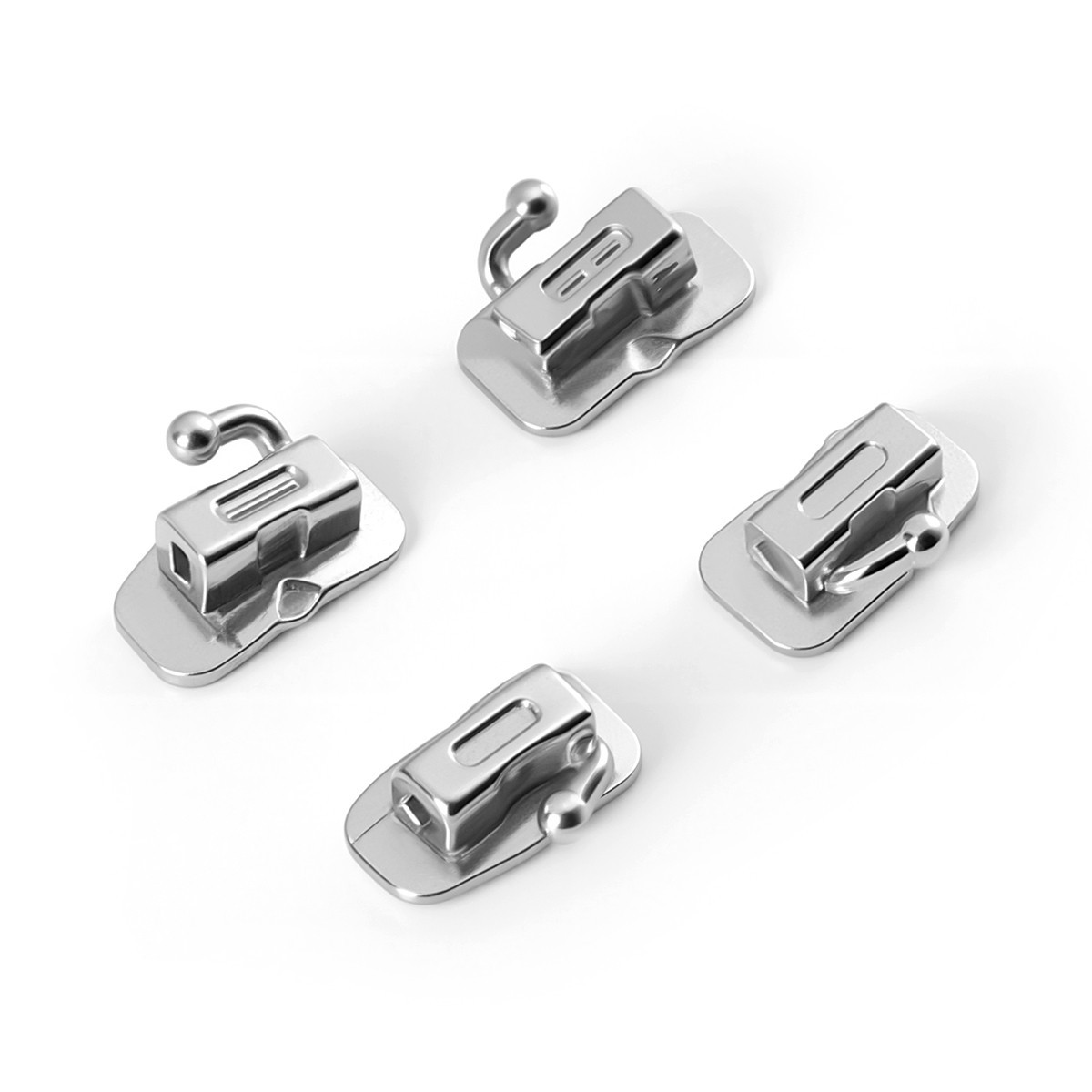 AZDENT Dental Orthodontic Self Ligating Bracket Mini Roth.022 Hooks 345