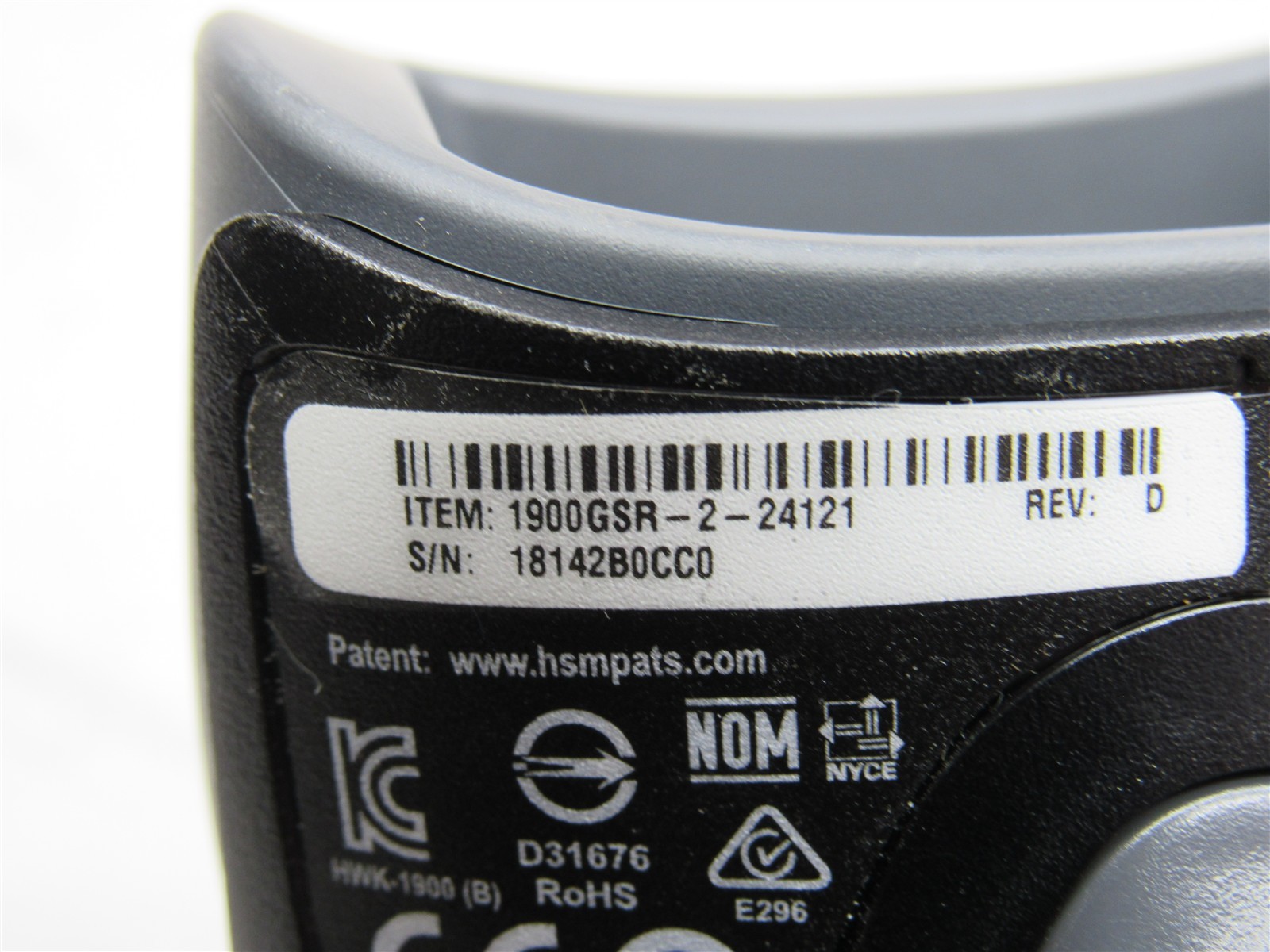 5 LOT – Honeywell Xenon 1900GSR-2-24121 2D Handheld Barcode Scanner w/ USB Cable