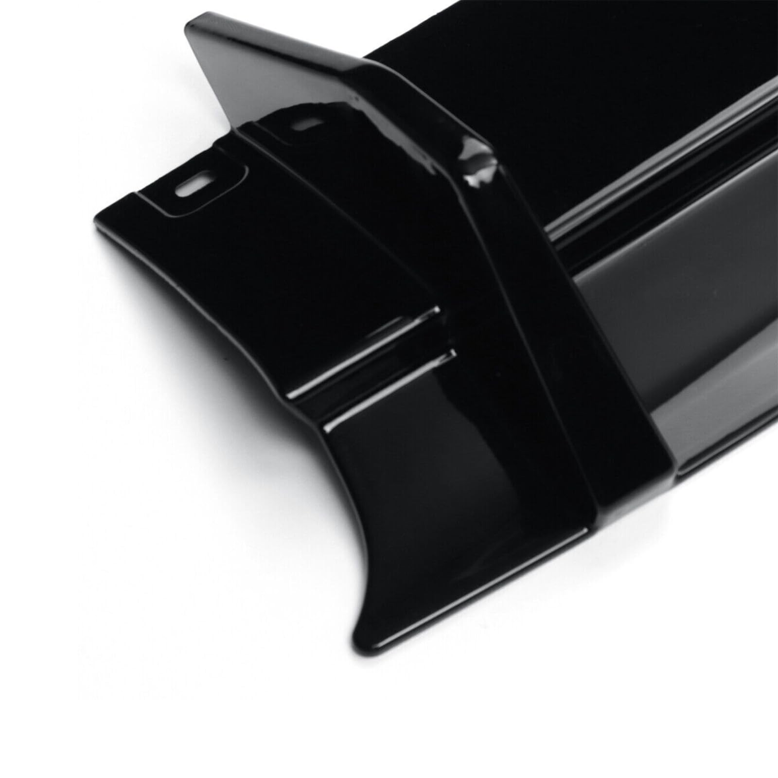 Rear Bumper Diffuser Dodge Challenger SRT SXT 2015-2023 Glossy Black Shark Fins