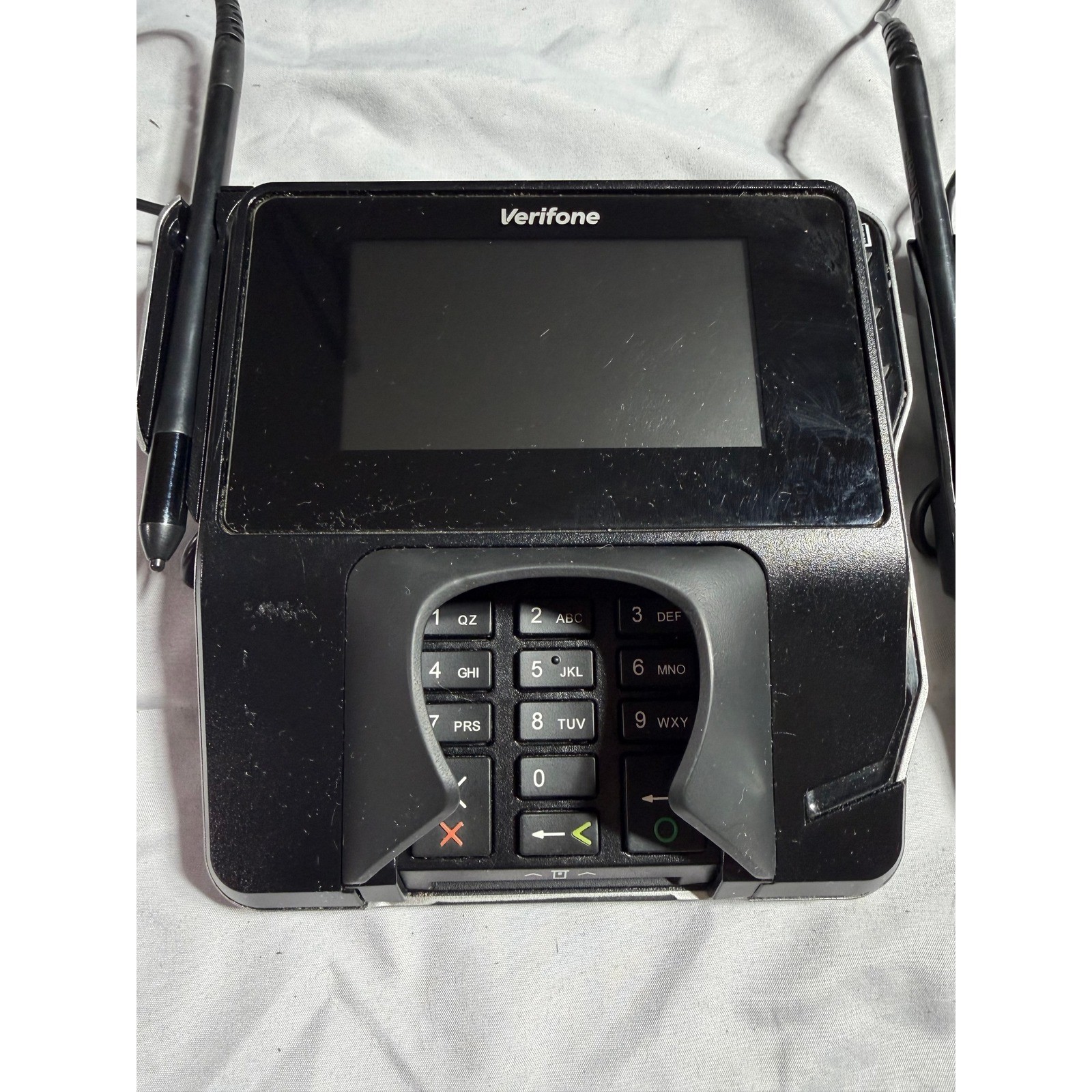 Lot of 3 Verifone MX 915 Credit Card Terminals POS System M177-409-01-R Black
