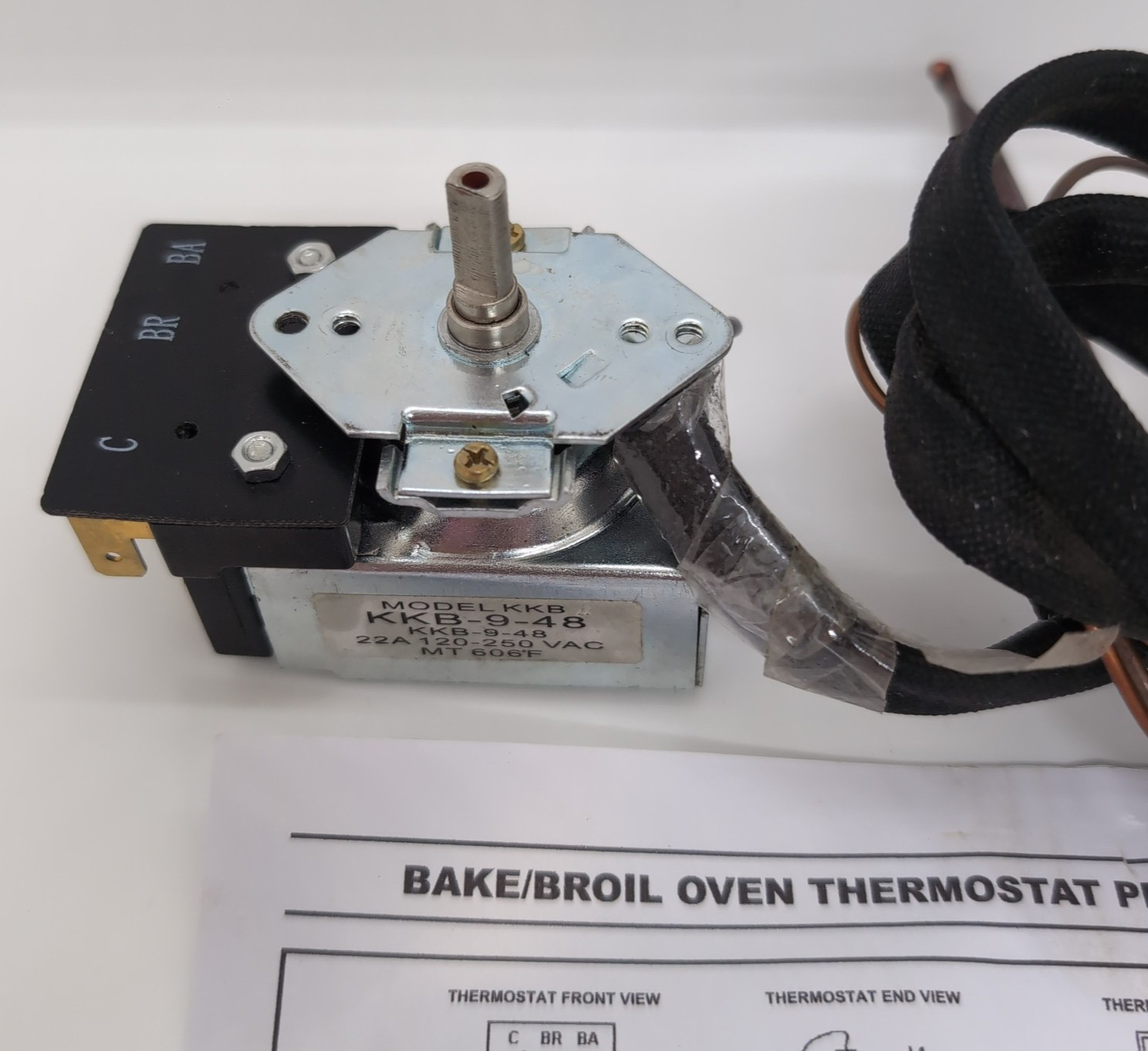 PB010036 Bake/Broil Oven Thermostat, Replace for Viking Thermostat Fryer Bake