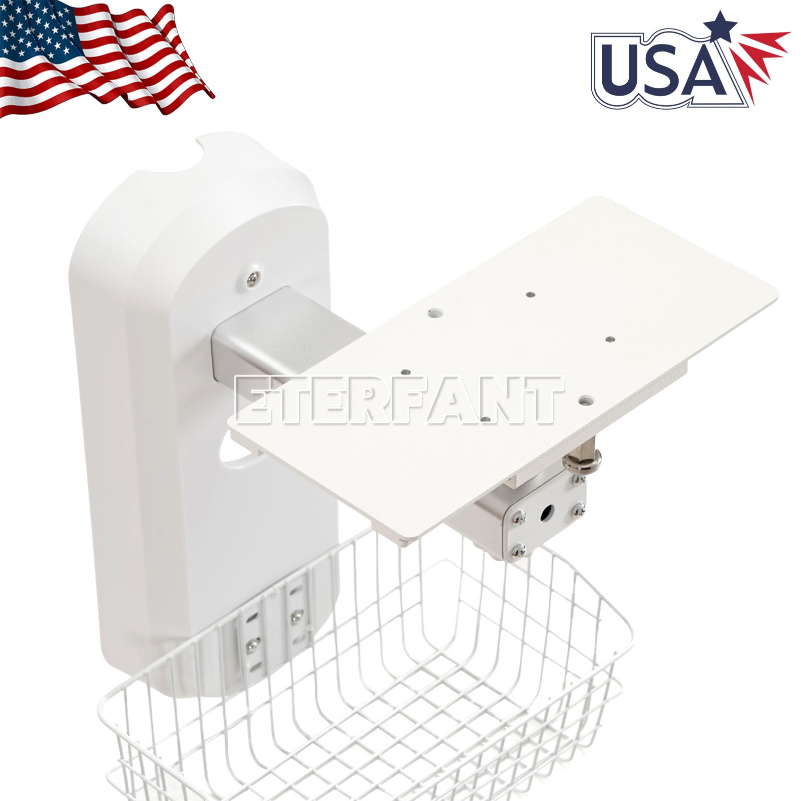 Wall Mount Bracket/Adjustable Mobile Rolling Cart Used for Patient Monitor US