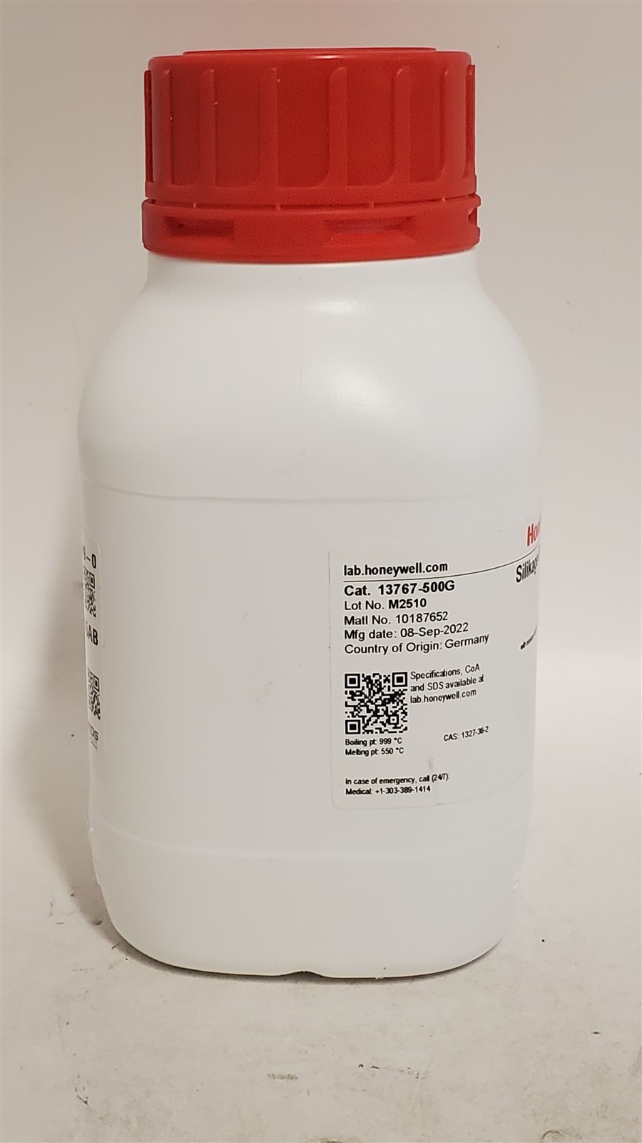 Honeywell FLUKA Silica Gel Orange 0.5KG NEW