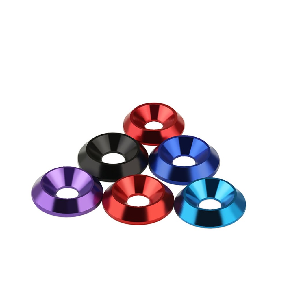 Aluminum Alloy M5 M6 M8 M10 M12 Anodized Countersunk Head Bolt Washers Gasket