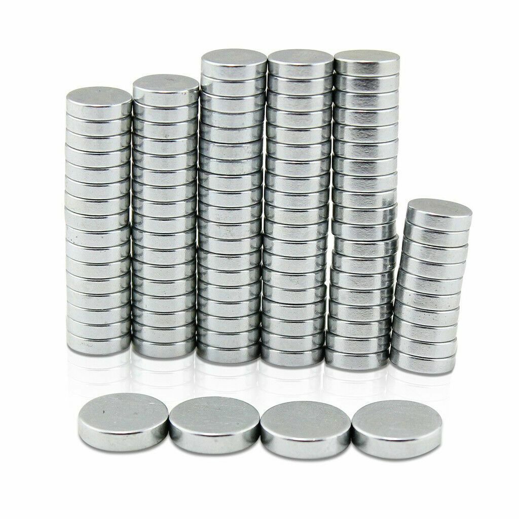 Super Strong N35 Round Disc Neodymium Mini Fridge Magnets Rare Earth 4 X 2 mm