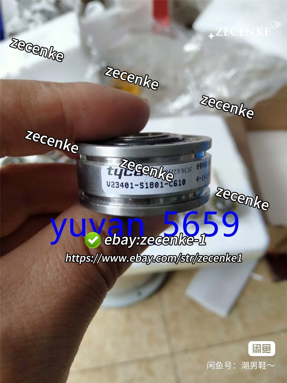 1PCS USED TYCO Encoder V23401-S1801-C610 #T1287 YS