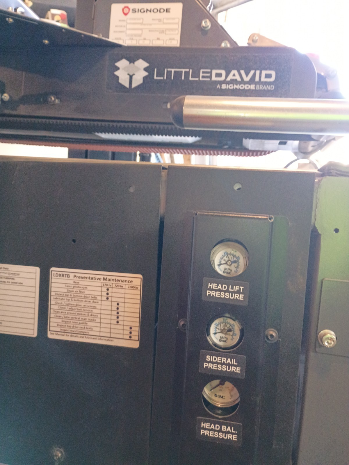 Signode Little David Box Carton Sealer works guaranteed 100