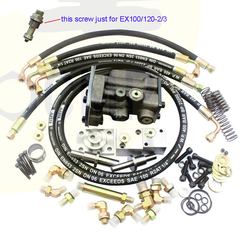 Conversion Kit For Hitachi EX100/120/200/220-2/3 Excavator English Installation