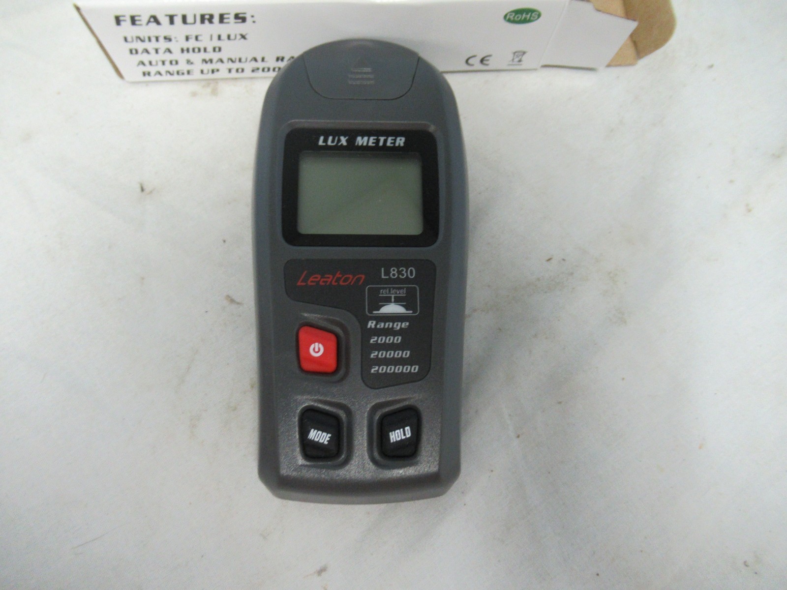 Leaton L830 Digital Lux Meter (S)