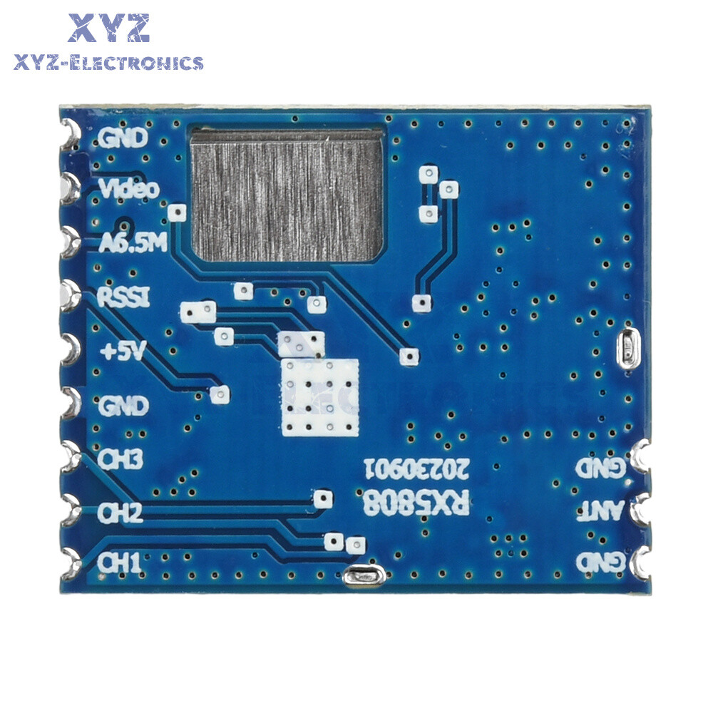5.8G 5725~5865MHz Receiver Module RX5808 Wireless Audio Video Receiver Module