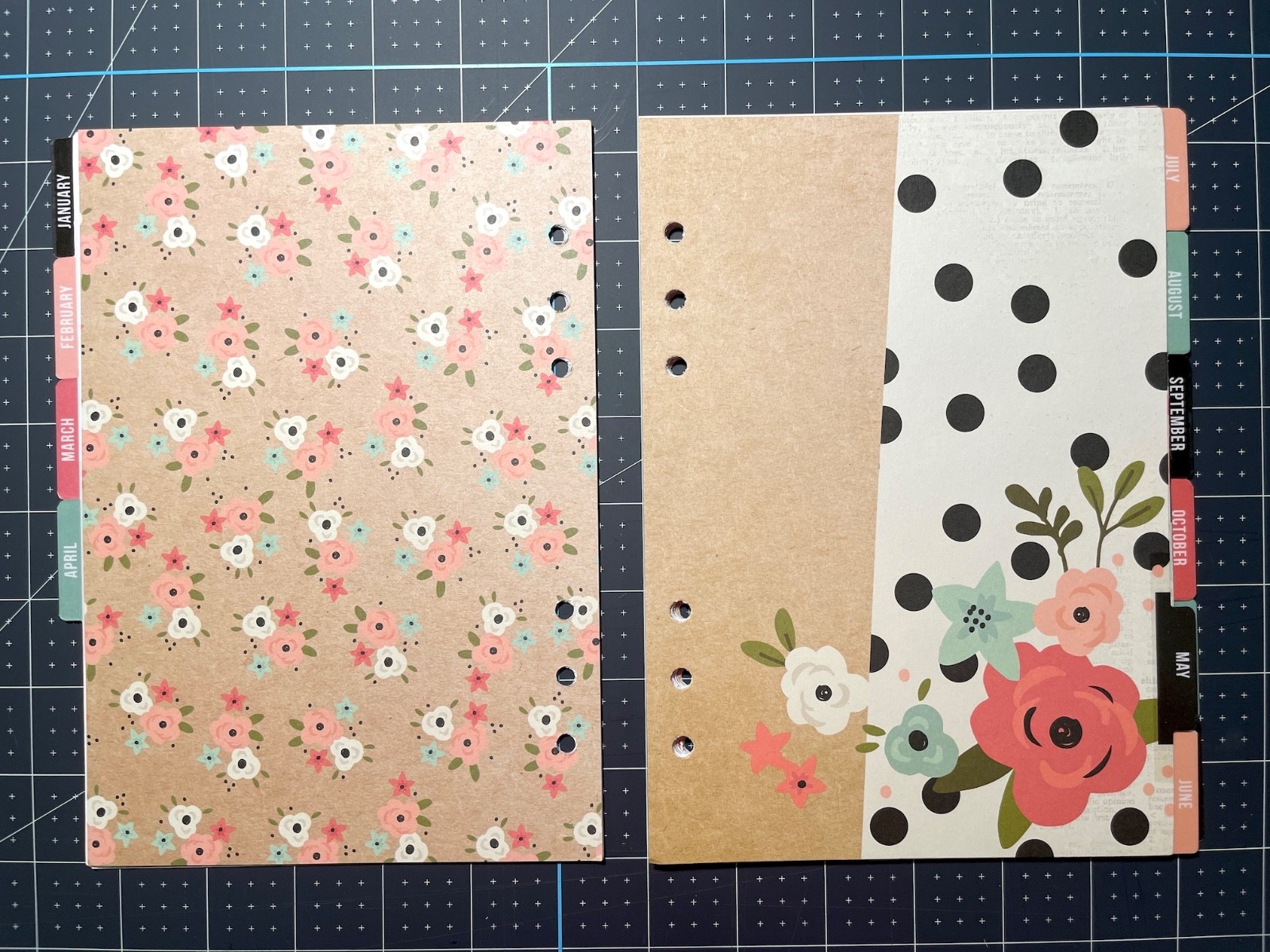 Carpe Diem Undated A5 Monthly Planner Inserts – Bloom