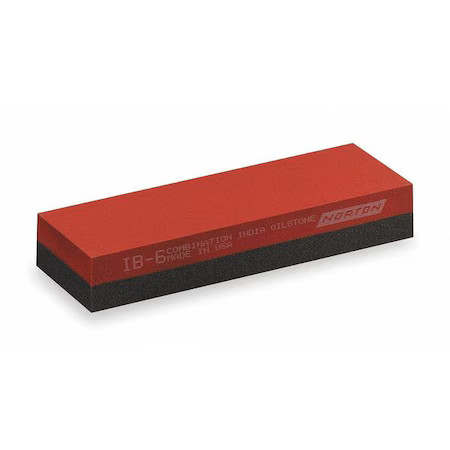 Norton Abrasives 61463685560 Combination Grit Benchstone, 6 In W, 2 In L, 1 In