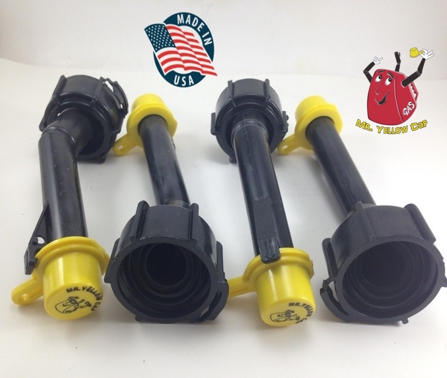 4 – Blitz Gas Can Nozzle Spouts Rings Caps Replacement Vintage 900094 900092 NEW