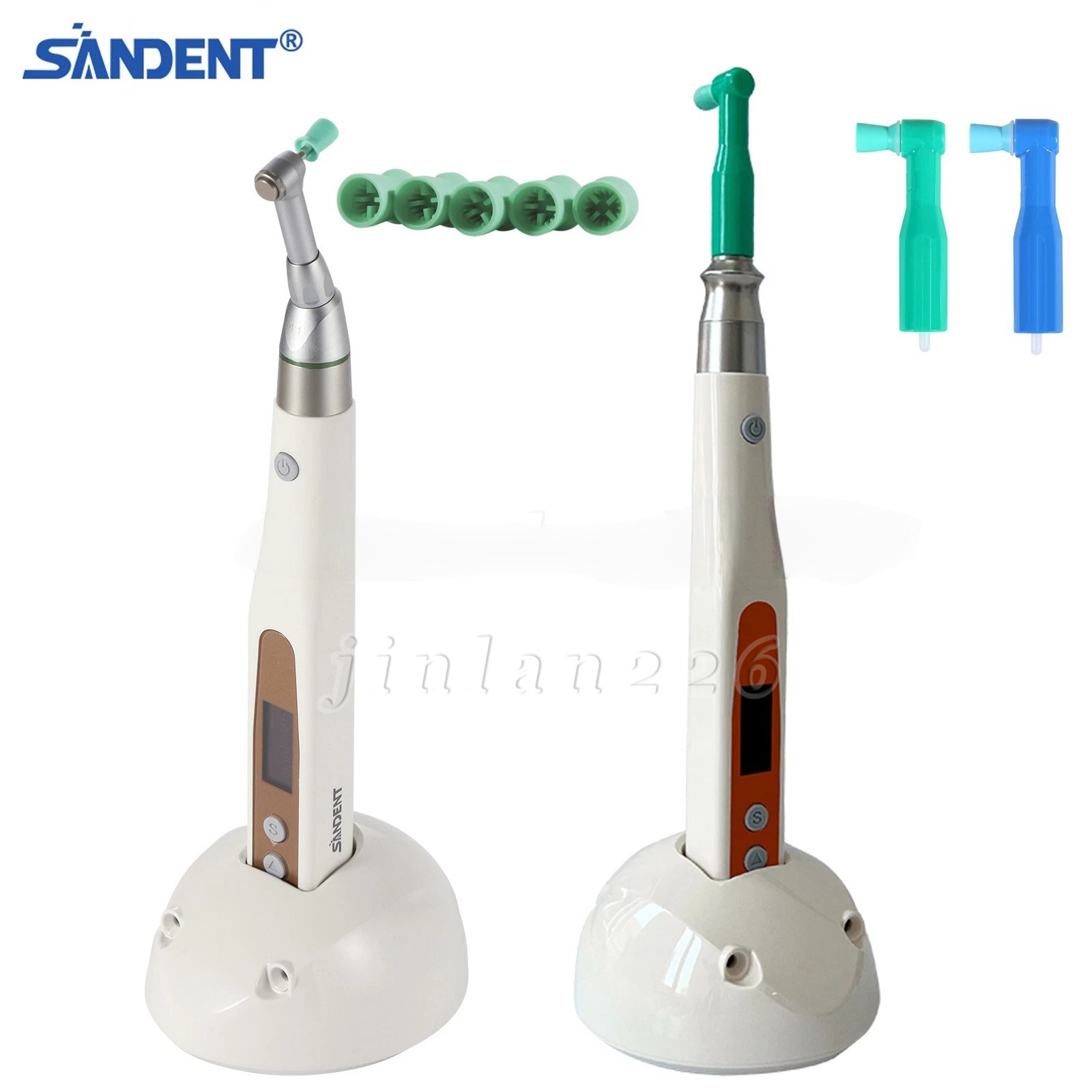 Dental Cordless Electric Hygiene Prophy Handpiece 360° Swivel Polishing Angles