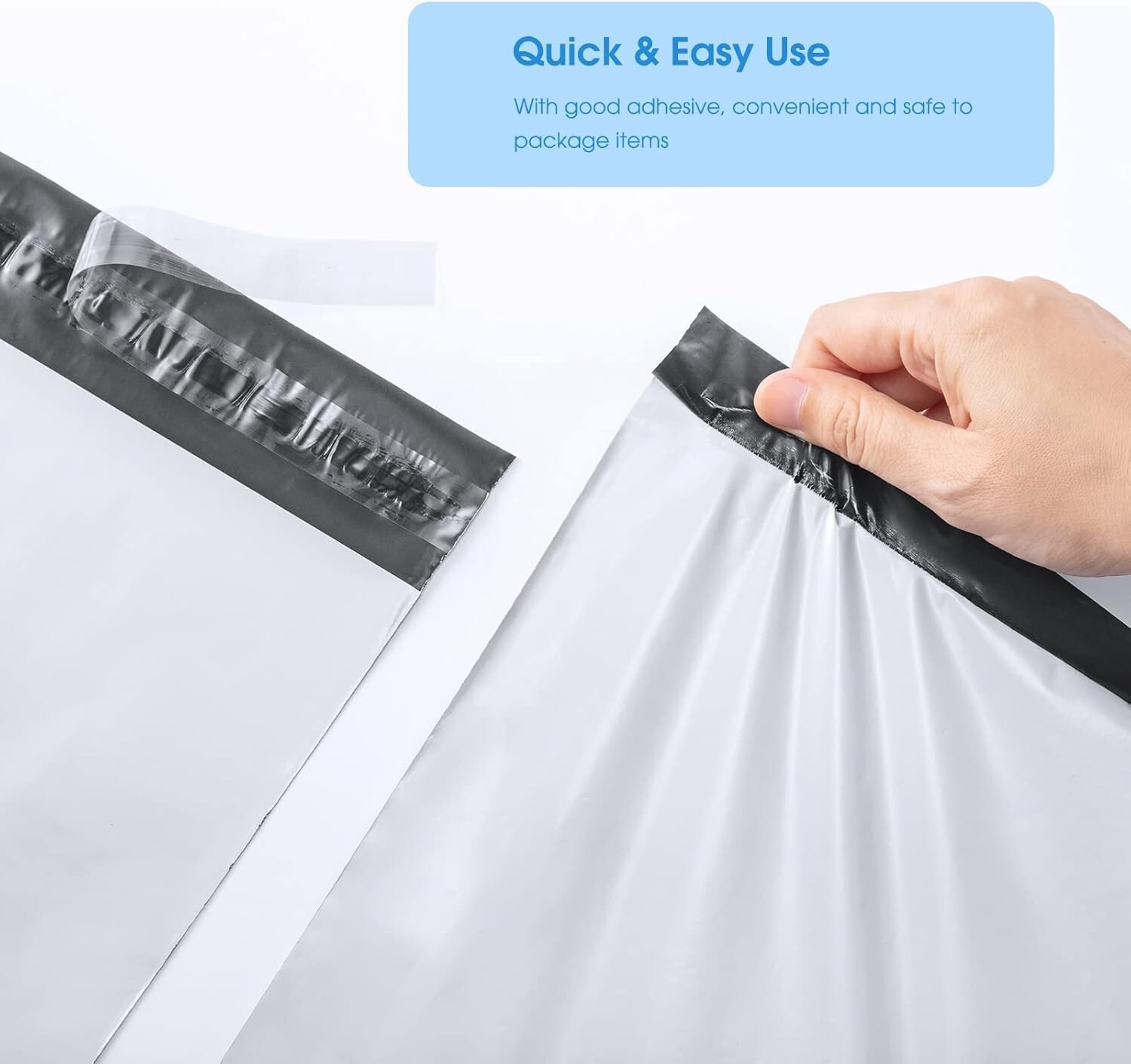 Jiaro Pack Poly Mailers 24×24 50Pack White Large Shipping Bag Envelope Self-Seal