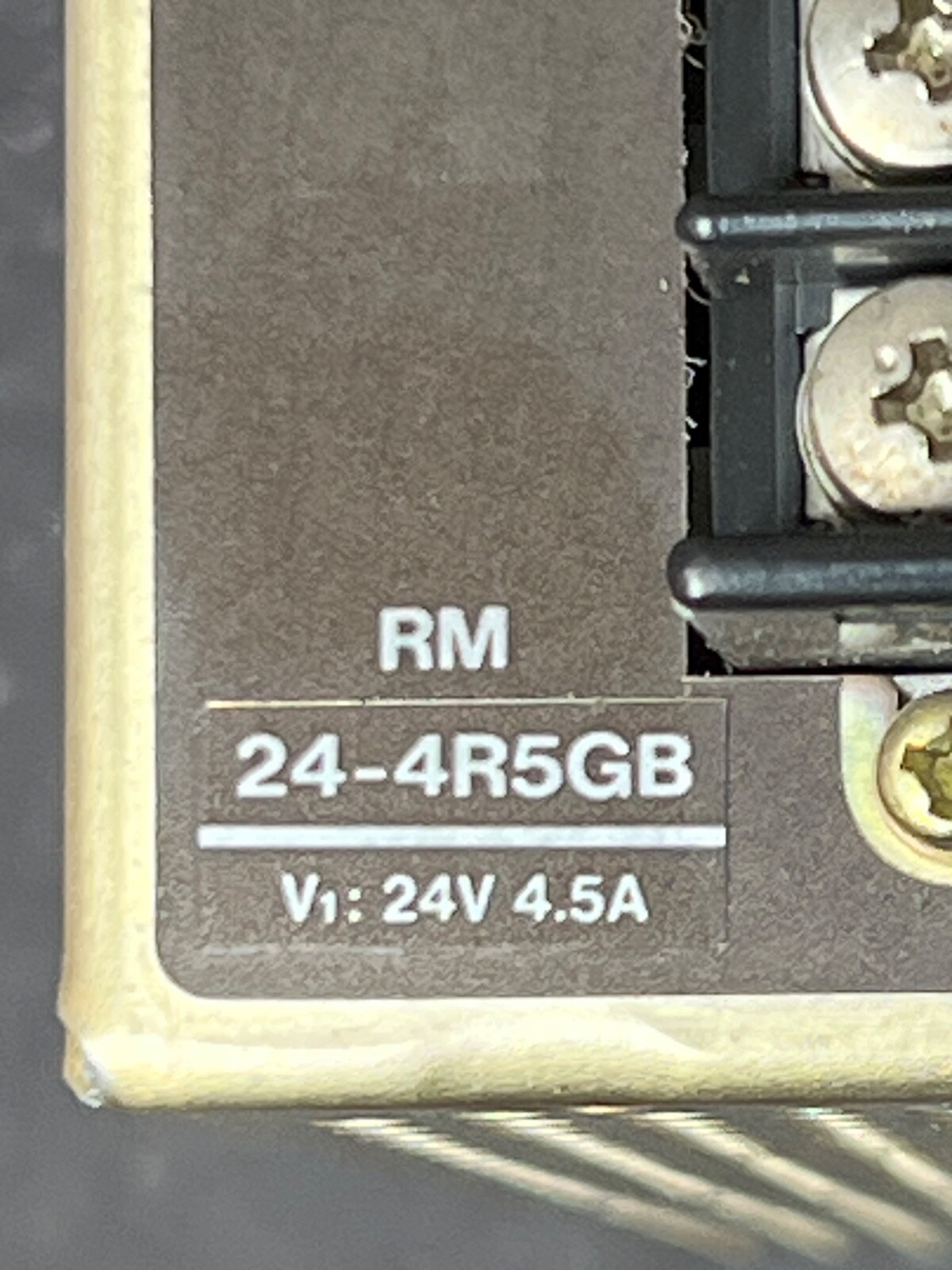 TDK RM24-4R5GB | RM244R5GB | TDK 24‑4R5GB Power Supply: 24VDC/4.5A, 100-115VAC
