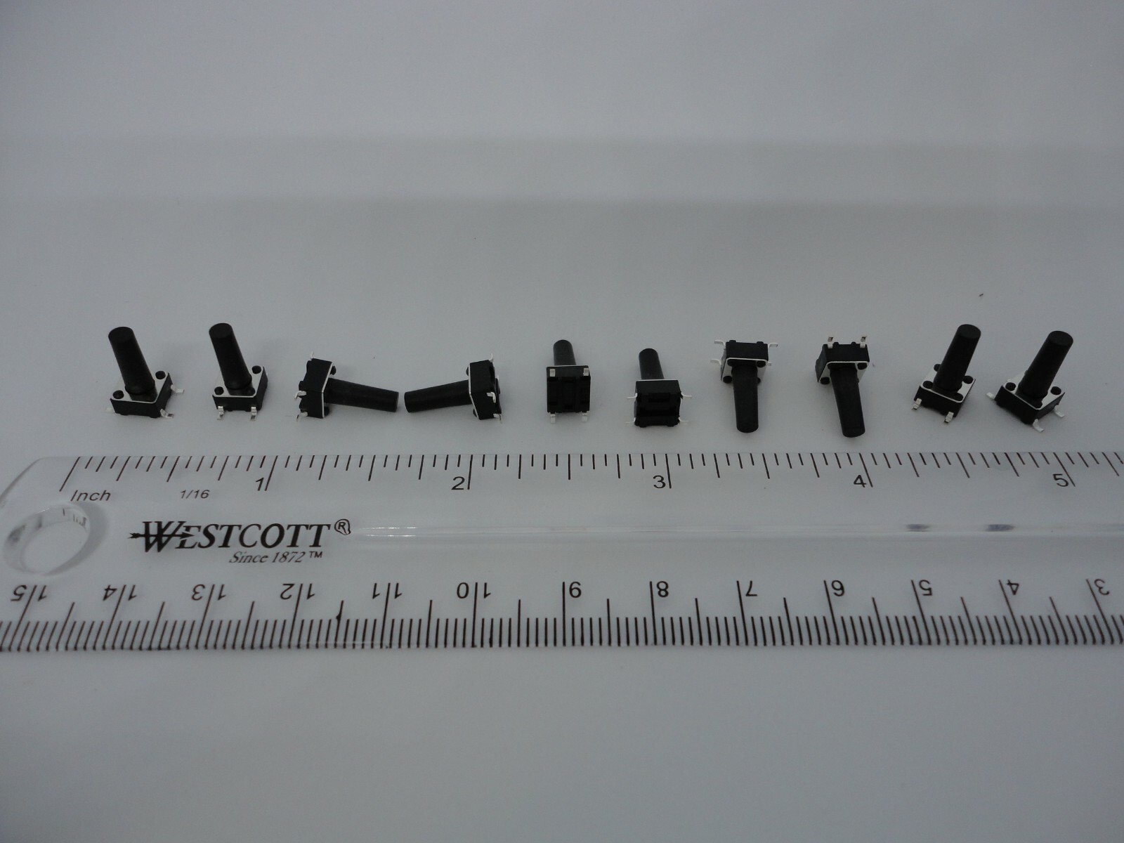 10 Pcs Pack Lot 6x6x13mm Momentary Push Micro Button Tactile Switch SMD 4 Pins