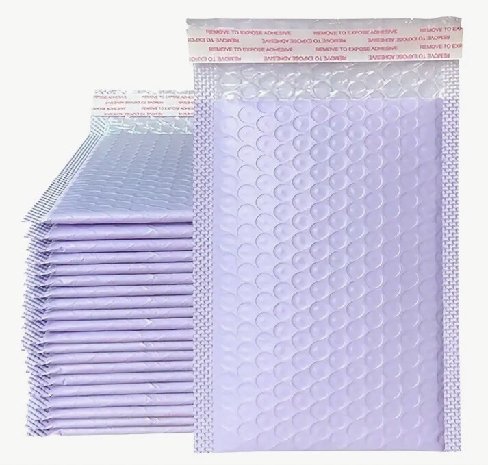 PURPLE POLY BUBBLE MAILERS SHIPPING PADDED BAGS MAILING ENVELOPES SMALL 4×6
