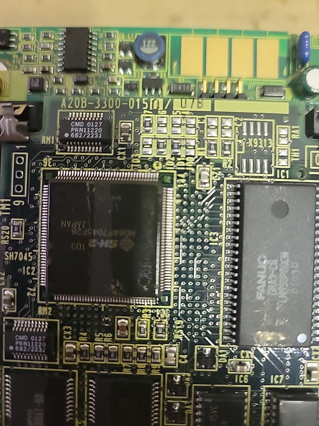 FANUC A20B-8100-0135 +A20B-3300-0120+A20B-3300-0150+A20B-3300-0260 BOARD “TESTED