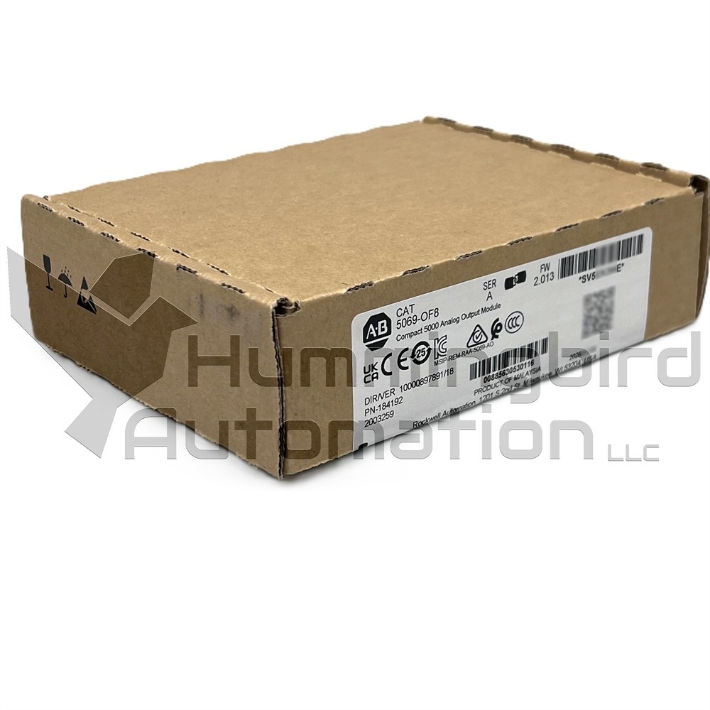 2024 Allen Bradley 5069-OF8 /A Compact Logix 5000 SEALED Surplus *USA SELLER*