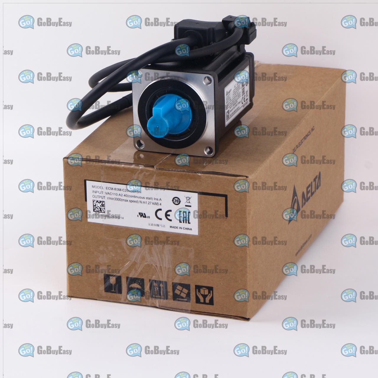1x NEW Delta Servo Motor ECM-B3M-C20604RS1
