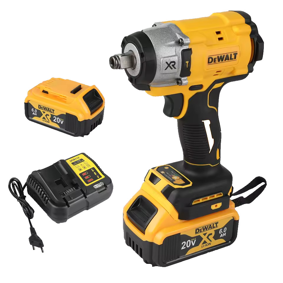 DEWALT DCF922 20V MAX ATOMIC 1/2″ Brushless Impact Wrench 3-Speed + Battery & Ch