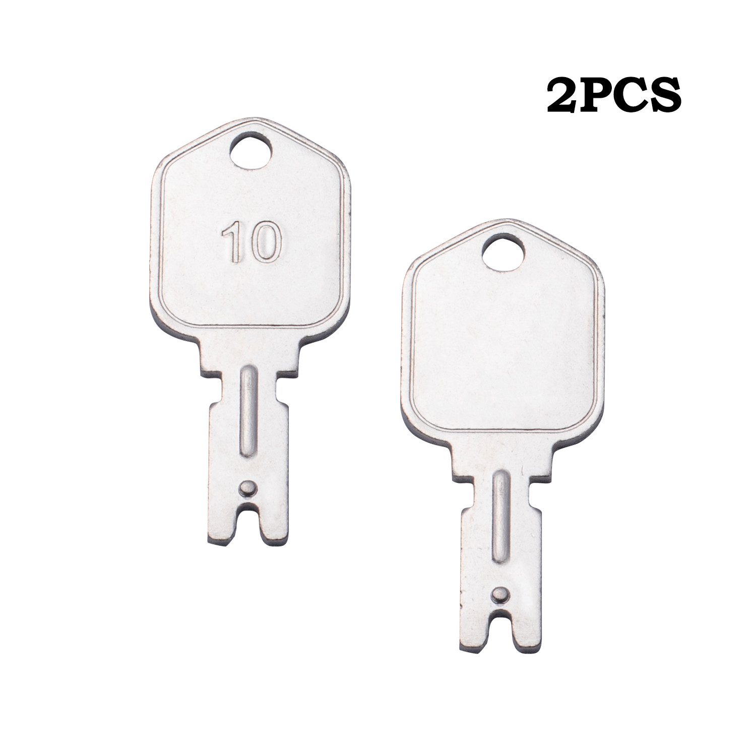 10PC 166 Forklift Key Hyster Heavy Equipment Keys for Clark Yale Hyster Komatsu